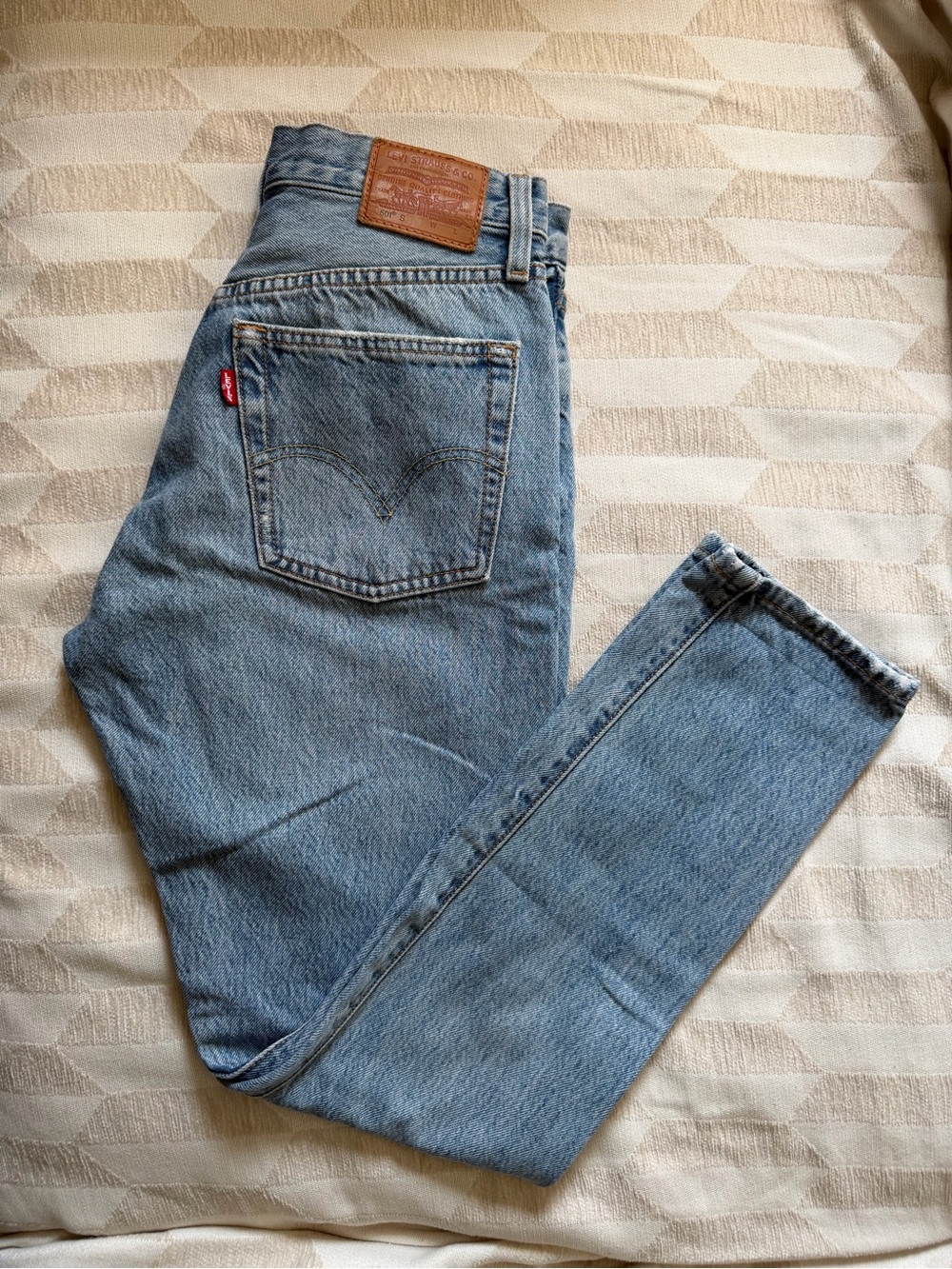 Levi's Women's Light Blue Skinny Jeans